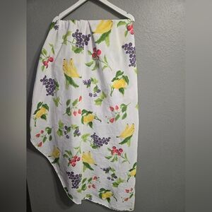 Vintage Fruit Circle Table Cloth